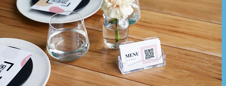 Laminated business cards