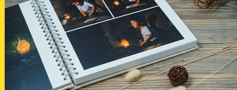 Spiral-Bound Photo Album